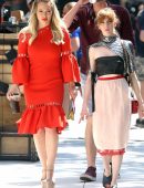 Hilary Duff On the Set of 'Younger' in NYC