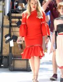 Hilary Duff On the Set of 'Younger' in NYC