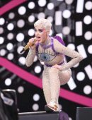 Katy Perry Performing Onstage at Glastonbury Festival in Pilton