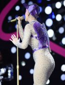 Katy Perry Performing Onstage at Glastonbury Festival in Pilton