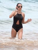 Lea-Michele-in-Black-Swimsuit-756