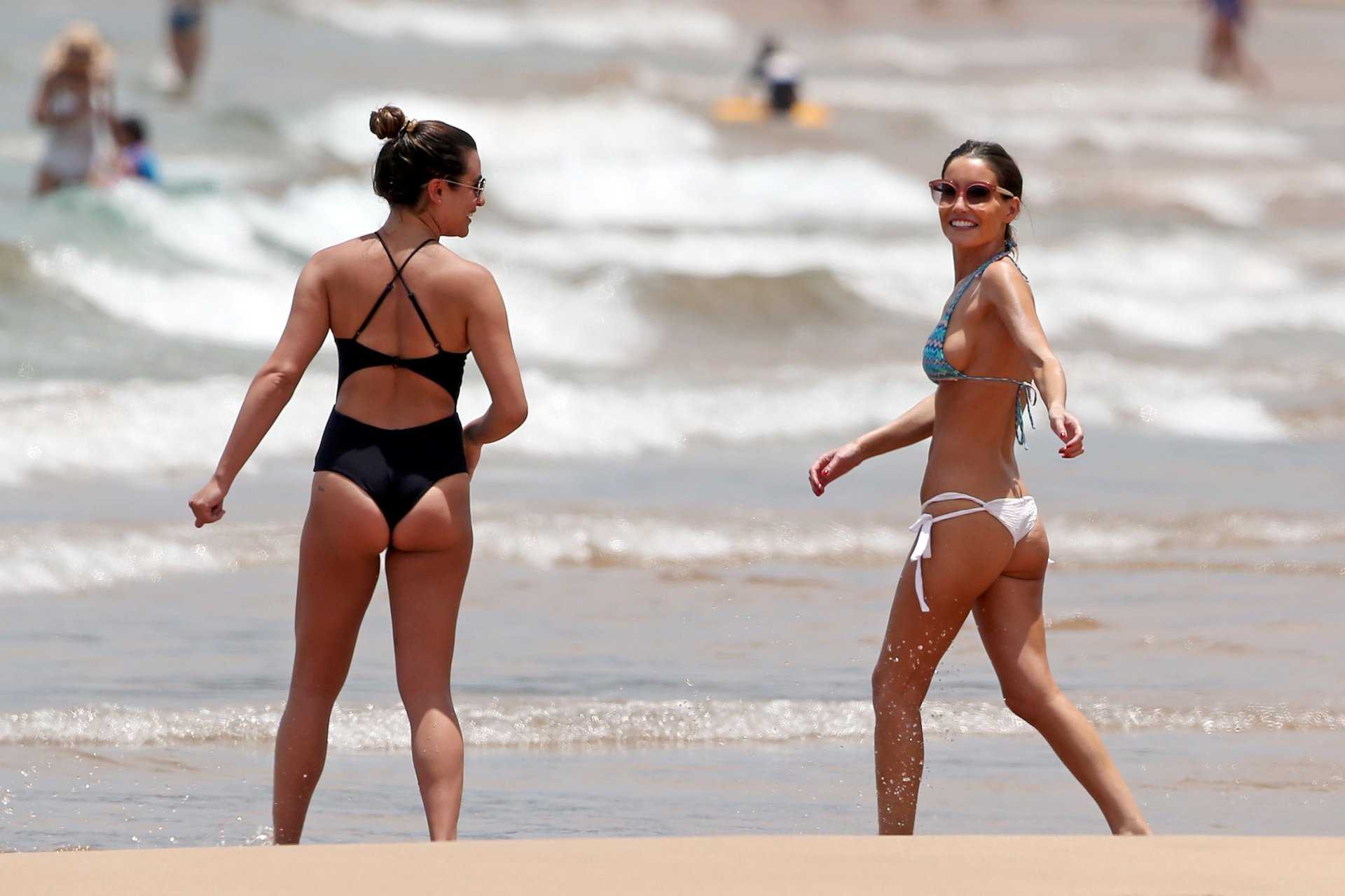 Lea-Michele-in-Black-Swimsuit-768