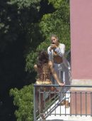 Natasha Oakley in Bikini on Holidays in Taormina