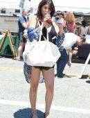 Rachel Sterling Leggy, Shopping at Farmer’s Market in Studio City