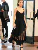 Selena Gomez Nipple and Sideboob Out and About in Los Angeles