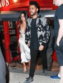 Selena Gomez Sideboob at Rao's Restaurant in NYC