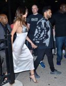 Selena Gomez Sideboob at Rao's Restaurant in NYC