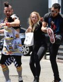 Sophie Turner Out and About in LA