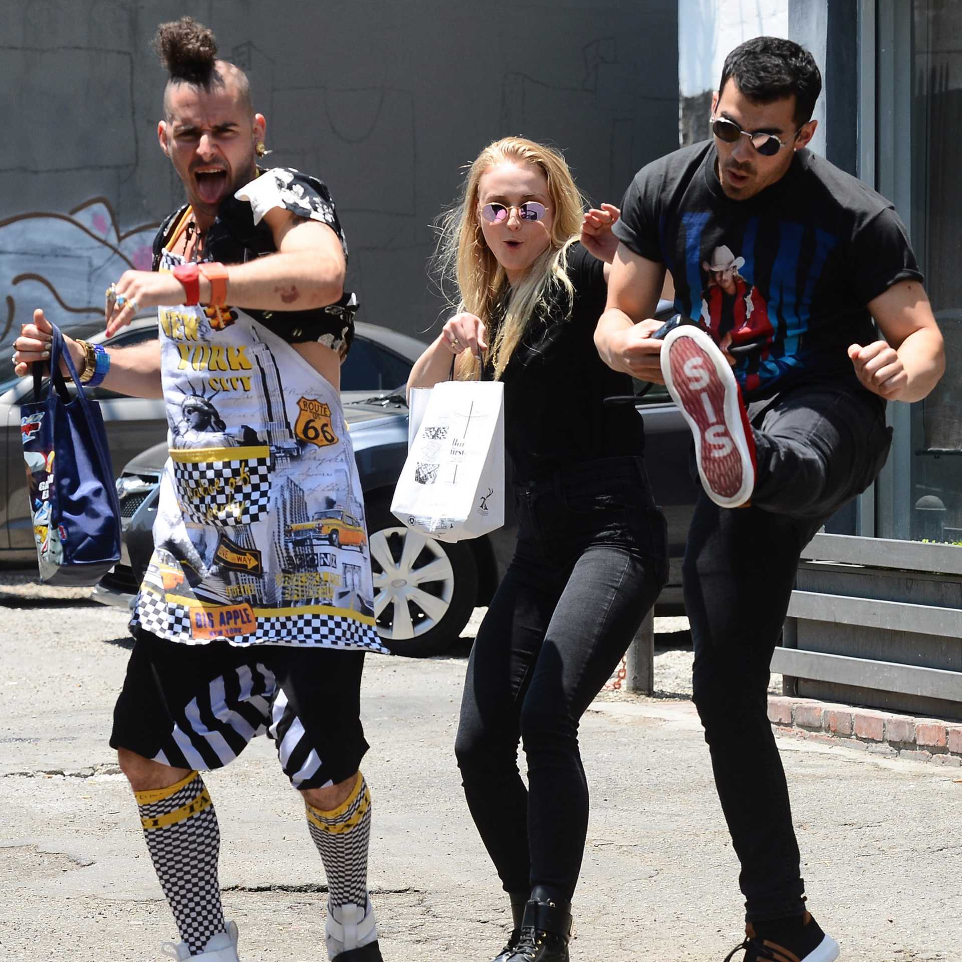 Sophie Turner Out and About in LA