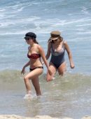Ashley Tisdale – Bikini Candids in Malibu