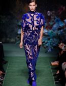 Bella Hadid in See-Through Dress at Haute Couture Fashion Week in Paris