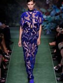 Bella Hadid in See-Through Dress at Haute Couture Fashion Week in Paris