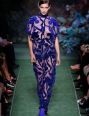 Bella Hadid in See-Through Dress at Haute Couture Fashion Week in Paris