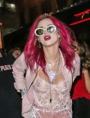Bella Thorne Braless See-Through Candids in New York