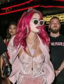 Bella Thorne Braless See-Through Candids in New York