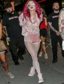 Bella Thorne Braless See-Through Candids in New York