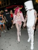 Bella Thorne Braless See-Through Candids in New York