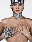 Cara Delevingne Photoshoot by Mariano Vivanco for British GQ - August 2017