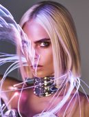 Cara Delevingne Photoshoot by Mariano Vivanco for British GQ - August 2017