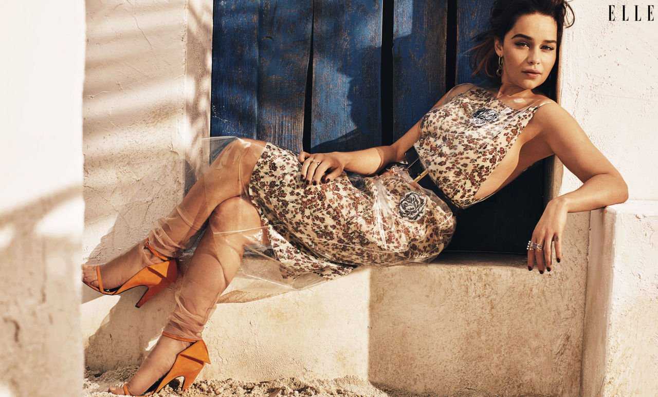 Emilia Clarke in Elle Magazine Photoshoot - August 2017