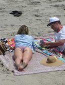 Hilary Duff – Bikini Candids in Malibu