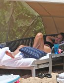 Jessica-Alba-in-Black-Bikini-603