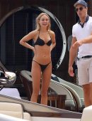Kimberley Garner – Bikini Candids in Italy