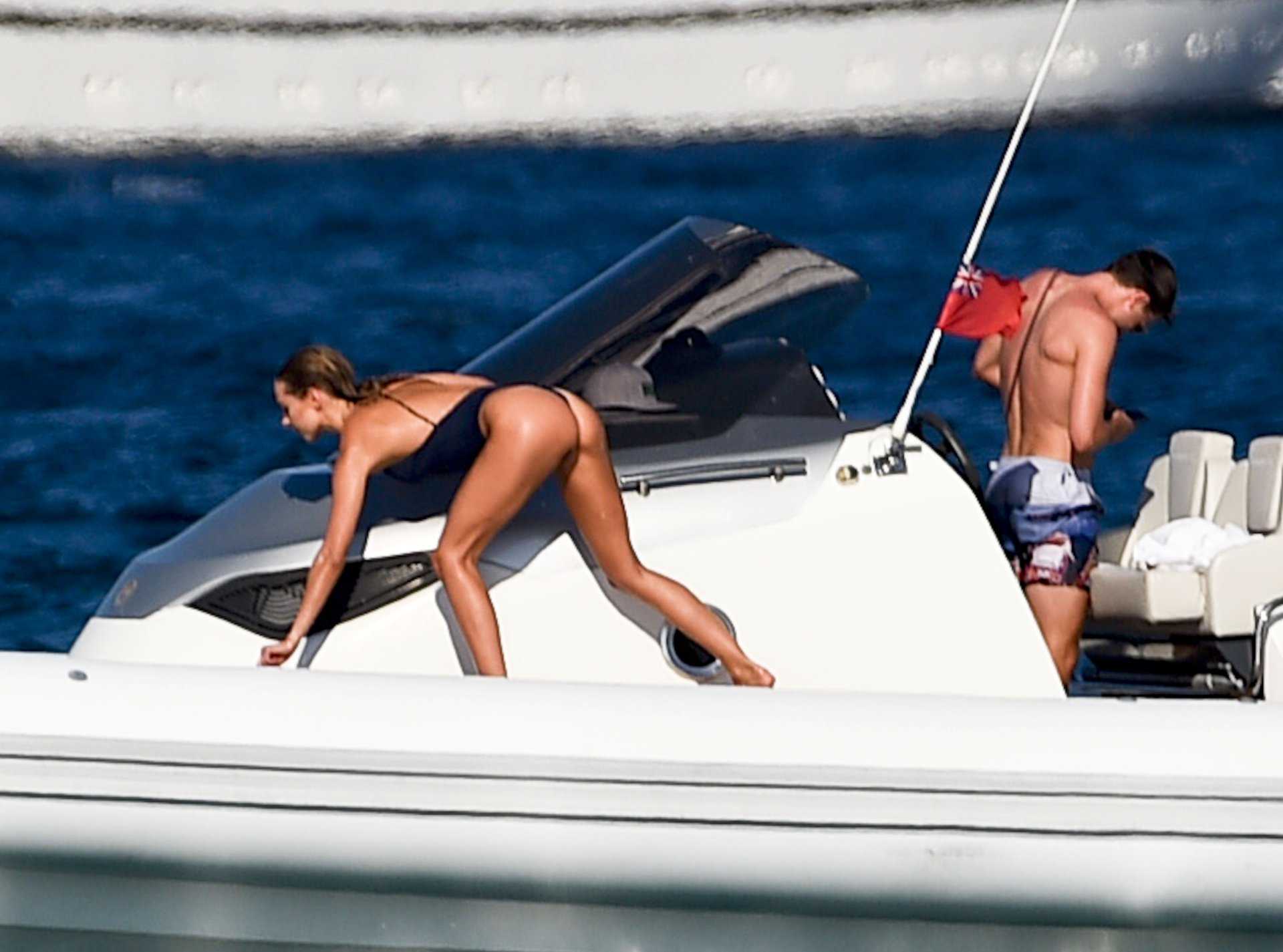 Kimberley Garner – Swimsuit Candids in St. Tropez