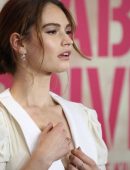 Lily James at the Premiere of “Baby Driver” in Sydney, Australia