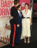 Lily James at the Premiere of “Baby Driver” in Sydney, Australia