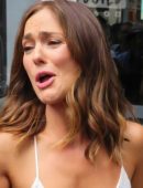 Minka Kelly at AOL Build Studios in Manhattan