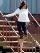Nina Dobrev at ‘You Doll You!’ Eyelash Extensions in LA