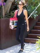 Brooke Burke Booty, after her Workout in Malibu