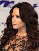 Demi Lovato at 2017 MTV Video Music Awards in LA
