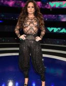 Demi Lovato at 2017 MTV Video Music Awards in LA
