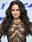 Demi Lovato at 2017 MTV Video Music Awards in LA