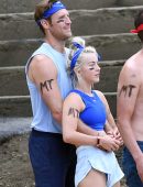Julianne Hough Booty at Noon Lodge in Big Bear Lake, CA