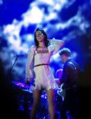 Lana Del Rey Upskirt, Performing at Way Out West Festival in Gothenberg