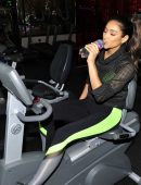 Shay Mitchell at SoFit Gym in Los Angeles