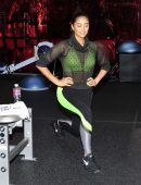 Shay Mitchell at SoFit Gym in Los Angeles