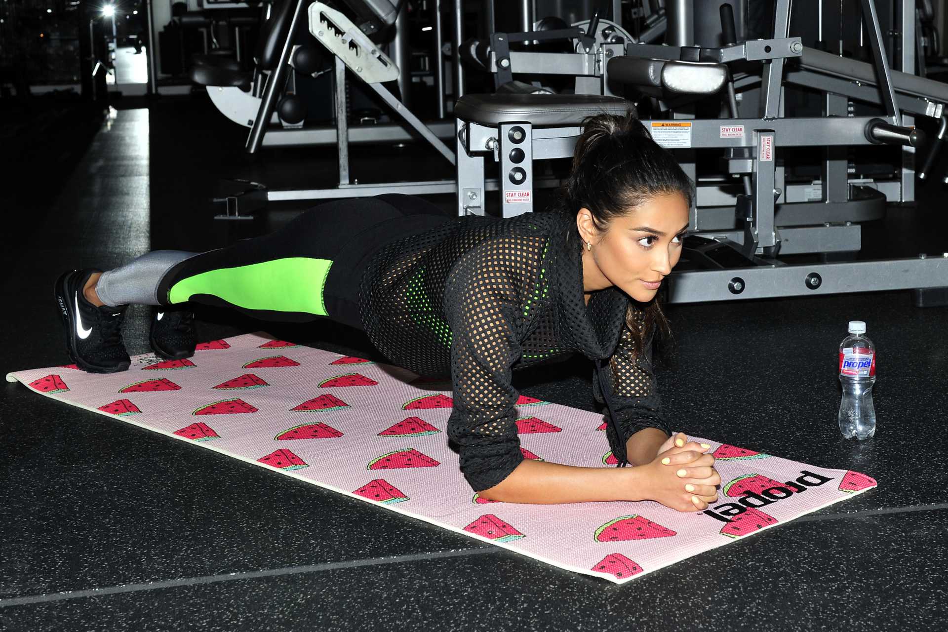 Shay Mitchell at SoFit Gym in Los Angeles