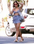 Vanessa Hudgens Leggy, Out in West Hollywood