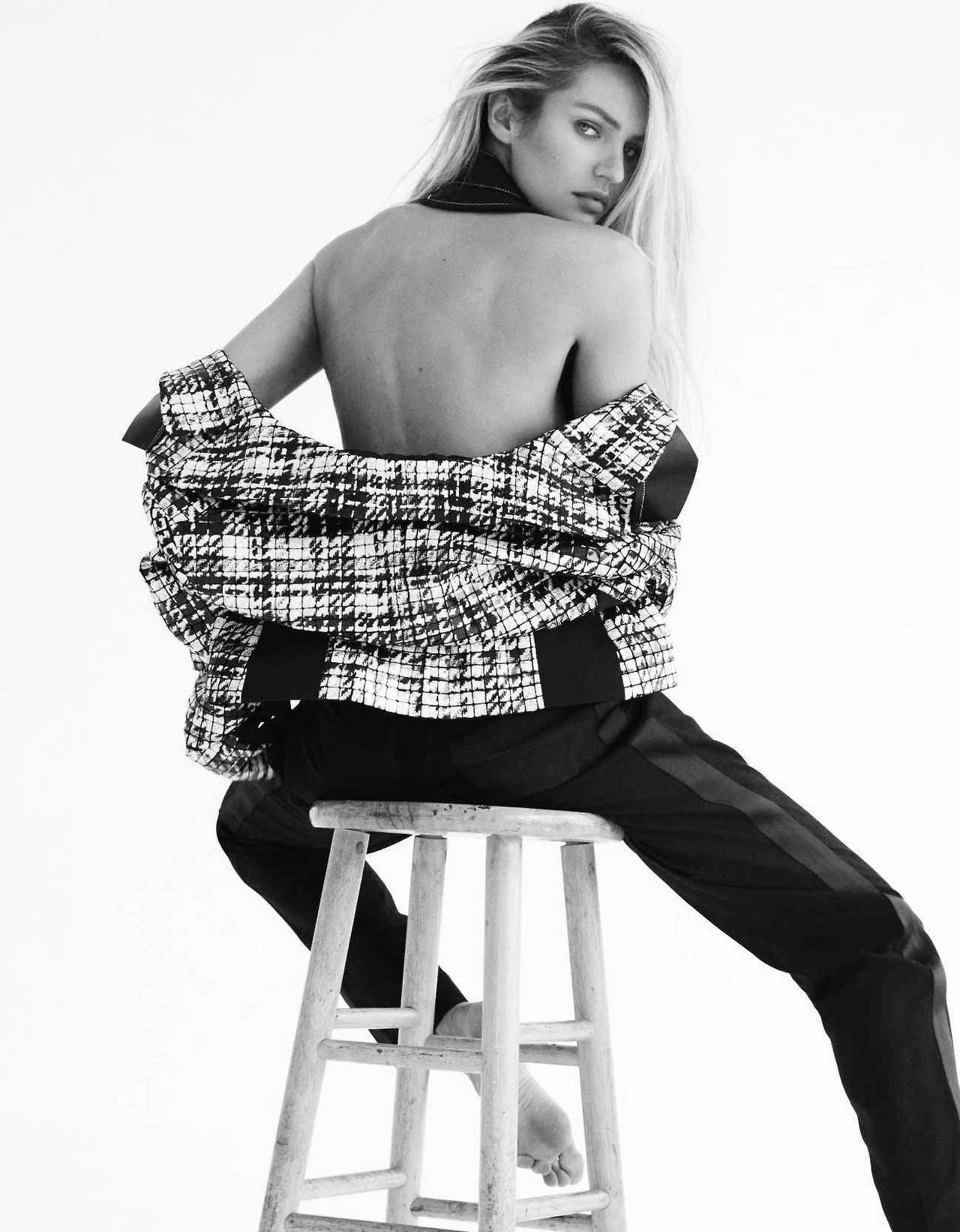 Candice Swanepoel in Elle October Russia Photoshoot 2017