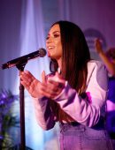 Demi Lovato at Private Performance for Spotify Superfans in LA