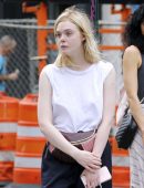 Elle Fanning Out and About in NYC