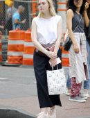 Elle Fanning Out and About in NYC
