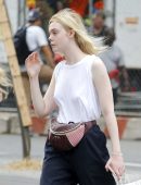 Elle Fanning Out and About in NYC
