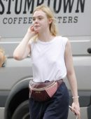 Elle Fanning Out and About in NYC
