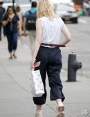Elle Fanning Out and About in NYC