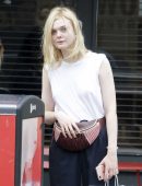 Elle Fanning Out and About in NYC